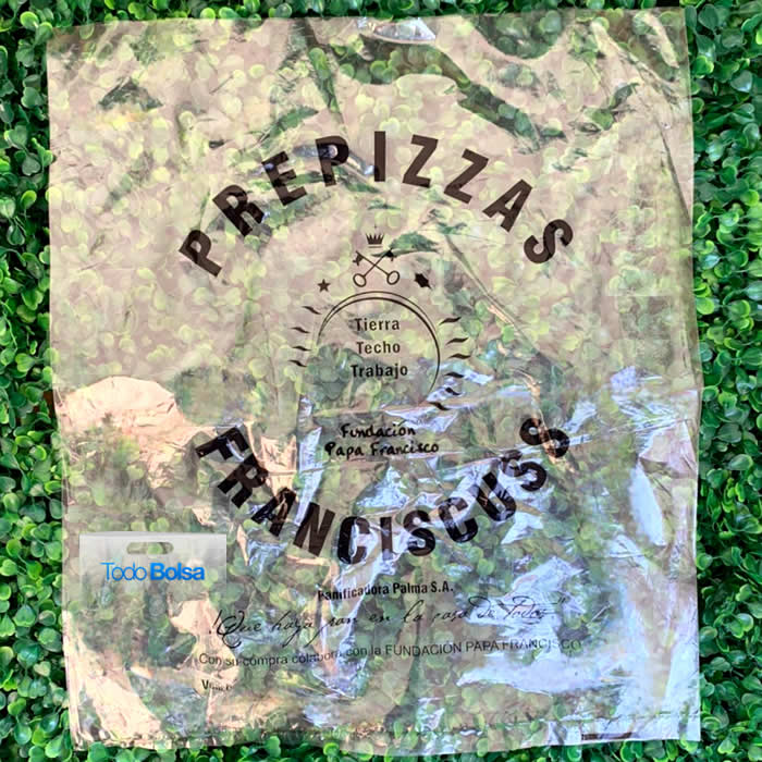 Bolsa de polietileno para alimentos