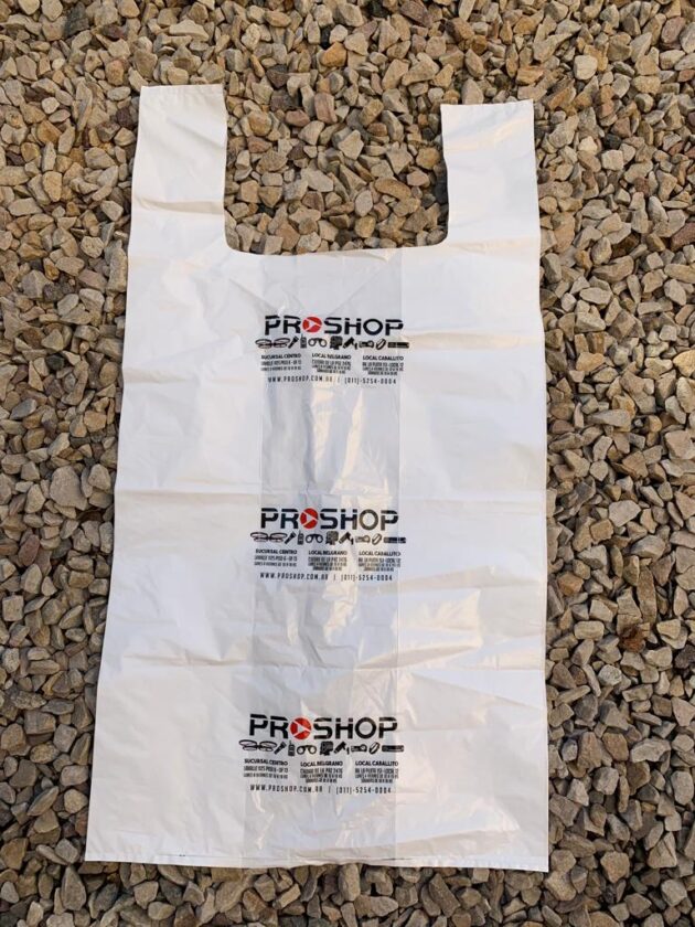 Bolsa Camiseta Blanco 90 x 100